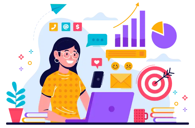 Quality Content Creation illustration